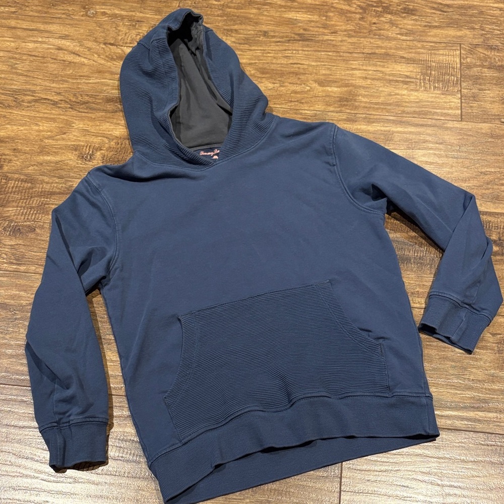 Tommy Bahama Blue grey Hoodie sweater kids size M